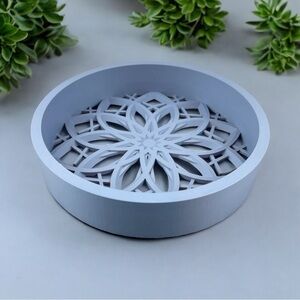 Floral Design Catch All Tray, The Kovi Catch-All Tray, Trinket Dish